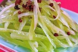 油潑萵筍 油潑萵筍