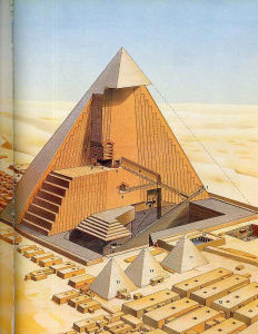 胡夫金字塔構造