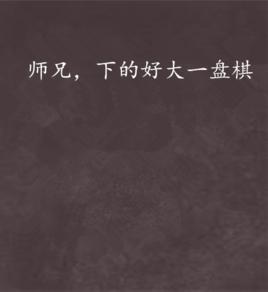 師兄,下的好大一盤棋 師兄,下的好大一盤棋