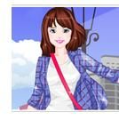 滑旱凍的女孩 滑旱凍的女孩