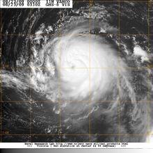 強颱風衛星雲圖