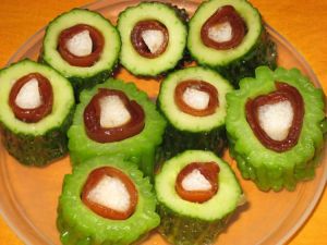 蜜汁涼瓜卷 蜜汁涼瓜卷