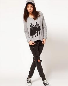 Bat Boys Organic Cotton Sweatshirt