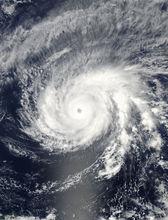 超強颱風美莎克 衛星雲圖