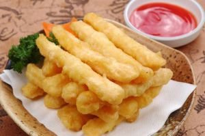 炸地瓜條 炸地瓜條