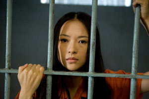 （圖）章子怡在《天啟四騎士》里有大膽的演出。