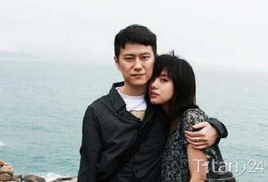 勻小朵與男友孔傑