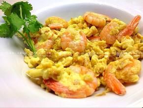 蝦仁爆蛋 蝦仁爆蛋