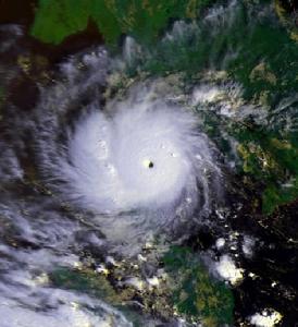 位於泰國灣的颱風蓋伊