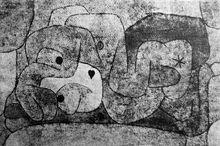 圖8：保羅&middot;克利，《菜地的精靈》