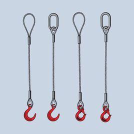 鋼絲繩吊索 鋼絲繩吊索