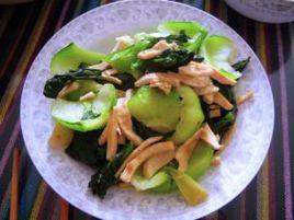 香乾炒青菜 香乾炒青菜