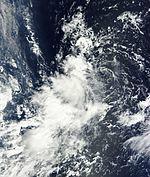 熱帶低壓 衛星雲圖