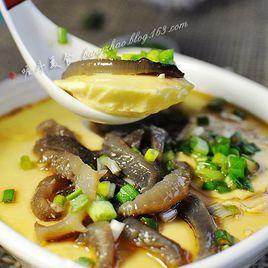 海參蒸蛋羹 海參蒸蛋羹