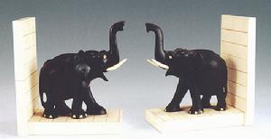 北京國際友誼博物館象牙座烏木雕象書檔