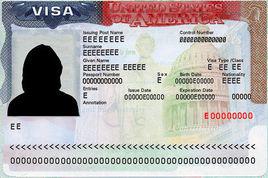 美國簽證
