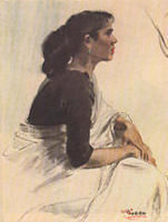 李斛印度婦女像 李斛印度婦女像