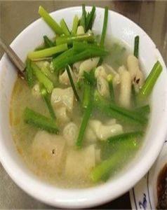 柴把脆腸湯 柴把脆腸湯