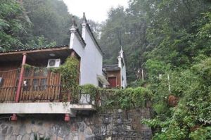 項目最老的建築，建築結構形式與吊腳樓的形態非常接近