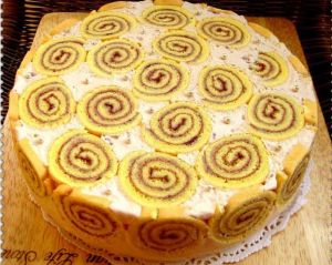 藍莓卷慕斯蛋糕