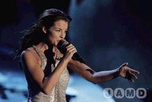 catterfeld在舞台表演