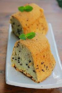 黑芝麻戚風蛋糕 黑芝麻戚風蛋糕