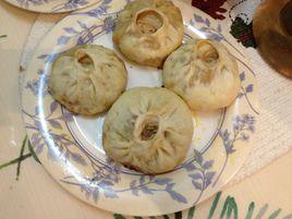 小白菜燙麵包子 小白菜燙麵包子