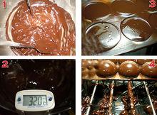 堅果軟心朱古力球做法過程