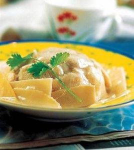 猴頭菇燴玉蘭片 猴頭菇燴玉蘭片