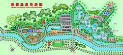 帝都溫泉度假村導遊圖