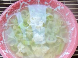 扁豆雞蛋湯