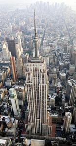 帝國大廈[美國紐約1931年竣工的超高層建築]