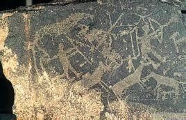 莫勒且河古代岩畫 莫勒且河古代岩畫