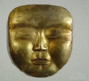 遼鎏金銀覆面 遼鎏金銀覆面