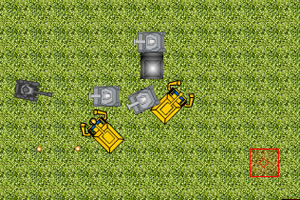 超級坦克戰爭遊戲畫面