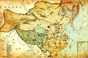 唐朝疆域圖