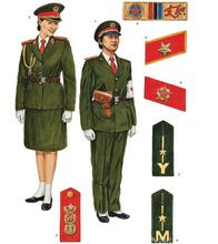 手繪版87式軍服