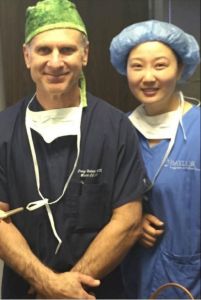 劉楊與美國整形外科權威專家合影