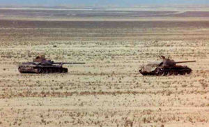 （圖）在海灣戰爭中被擊毀的T-72和T-55坦克