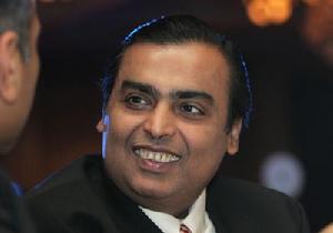 印度信誠工業集團董事總經理穆穆凱什&middot;阿姆巴尼(Mukesh Ambani)，淨資產195億美元