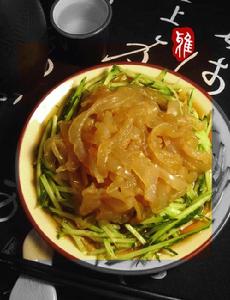 黃瓜拌海蟄 黃瓜拌海蟄