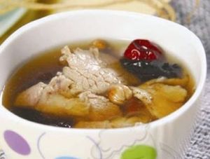 芝香鮮蝦冬瓜炒麵湯