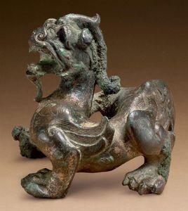東漢銅辟邪 東漢銅辟邪