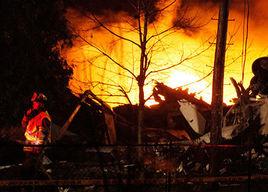 美國布法羅機場附近墜機事故