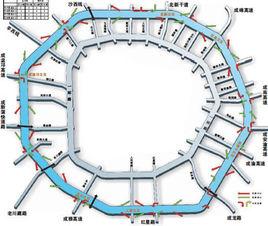 成都二環高架路 成都二環高架路