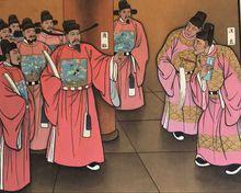 商輅彈劾汪直（連環畫）