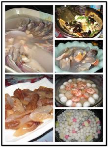 半段宴席部分菜品