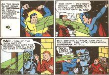 早期的萊克斯·盧瑟一頭紅髮