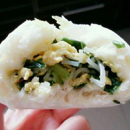 韭菜雞蛋粉條包子 韭菜雞蛋粉條包子