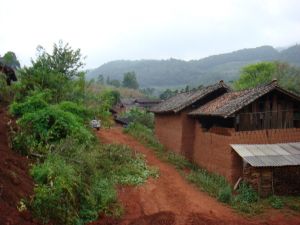 攔河壩村 攔河壩村